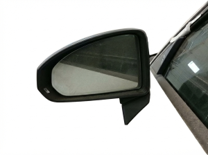 2016-2017 Audi TT White Power Heated Power Folding Door/Side View Mirror - Left (Driver) (Used OEM)