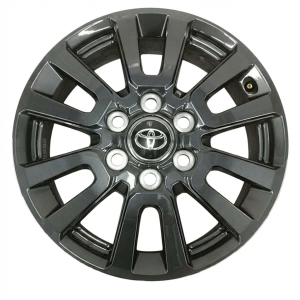 2024 Toyota Land Cruiser Black 18x7 Painted Charcoal Alloy Wheel (New OEM)