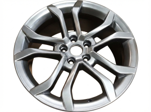 2017-2020 Ford Fusion Silver 18x8 10-Spoke Smoked Hyper Silver Alloy Wheel (Remanufactured OEM)