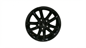 2019-2020 Dodge Grand Caravan Black 17x6.5 10-Spoke Painted Black Alloy Wheel (Used OEM)