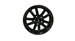 2019-2020 Dodge Grand Caravan Black 17x6.5 10-Spoke Painted Black Alloy Wheel (Used OEM)