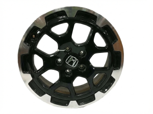 2023-2025 Honda HR-V Black 17x7 Machined Black Alloy Wheel (Used OEM)