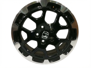 2023-2025 Honda HR-V Black 17x7 Machined Black Alloy Wheel (Used OEM)