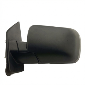 2004-2015 Nissan TITAN Black Manual Door/Side View Mirror - Left (Driver) (Used OEM)