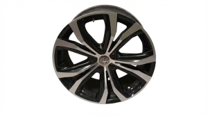 2016-2022 Lexus RX450h Silver 20x8 10-Spoke Machined Charcoal Alloy Wheel (Used OEM)