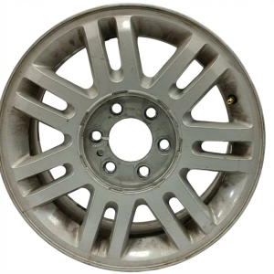 2009-2014 Ford F-150 Silver 18-Inch 7-Split-Spoke Machined Silver Alloy Wheel (Used OEM)