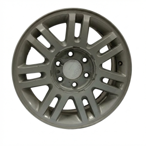 2009-2014 Ford F-150 Silver 18-Inch 7-Split-Spoke Machined Silver Alloy Wheel (Used OEM)