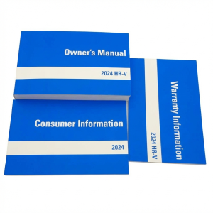 2023-2025 Honda HR-V Owners Manual with Storage Cover (Used OEM)