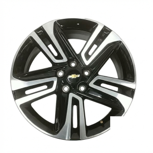 2021-2025 Chevrolet Trailblazer Black 18x7.5 5-Spoke Machined Black Alloy Wheel (New OEM)