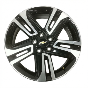 2021-2025 Chevrolet Trailblazer Black 18x7.5 5-Spoke Machined Black Alloy Wheel (New OEM)