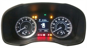 2020-2022 Hyundai Venue Instrument Cluster with 3.5 Inch Information Screen (Used OEM)