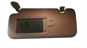 2020-2025 Hyundai Venue Gray Sun Visor without Sunroof - Left (Driver) (Used OEM)