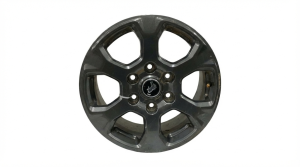 2021-2025 Ford Bronco Gray 17x7.5 6-Spoke Charcoal Painted Alloy Wheel (Used OEM)