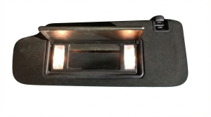 2014-2019 Cadillac ATS Black Sun Visor - Right (Passenger) (Used OEM)