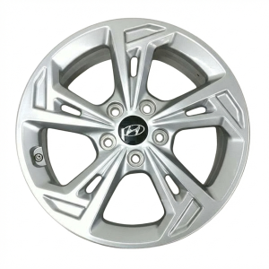 2022-2023 Hyundai Kona Silver 17x7 Silver Painted Alloy Wheel (Used OEM)