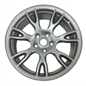  Tesla Model s Black 19x10.5 Rear Smoked Hyper Painted Alloy Wheel (New OEM)
