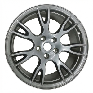  Tesla Model s Black 19x10.5 Rear Smoked Hyper Painted Alloy Wheel (New OEM)