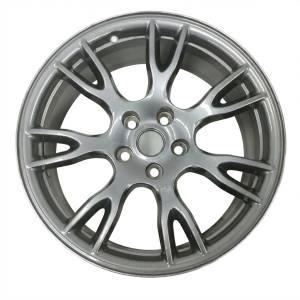  Tesla Model s Black 19x10.5 Rear Smoked Hyper Painted Alloy Wheel (New OEM)