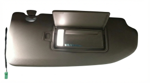 2018-2025 Volvo XC60 Gray Sun Visor - Right (Passenger) (Used OEM)