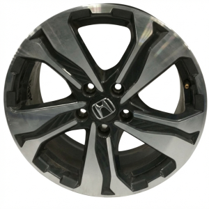 2017-2022 Honda CR-V Gray 17-Inch Machined Charcoal Alloy Wheel (Used OEM)