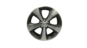 2020-2022 Jeep Cherokee Gray 18x7 5-Spoke Polished Gray Alloy Wheel (Used OEM)