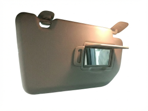 2021-2025 Nissan Rogue Gray Sun Visor with Lighted Vanity Mirror - Right (Passenger) (Used OEM)