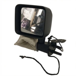 2015-2018 Jeep Wrangler Black Side/Door Mirror - Left (Driver) (Used OEM)