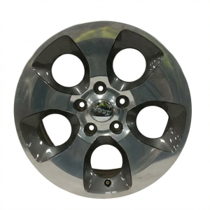 2013-2018 Jeep Wrangler Solid Spoke Painted and Polished Alloy Wheel (Used OEM)