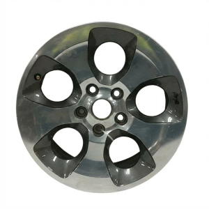 2013-2018 Jeep Wrangler Solid Spoke Painted and Polished Alloy Wheel (Used OEM)