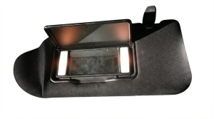 2015-2019 Lincoln MKC Black Illuminated Sun Visor with Garage Door Opener - Left (Driver) (Used OEM)