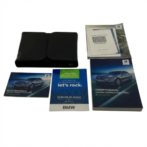 2017-2020 BMW 530e Owners Manual with Storage Cover (Used OEM)