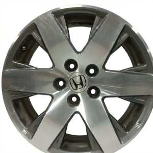 2012-2015 Honda Pilot Gray 18x8 6-Spoke Machined Charcoal Alloy Wheel (Used OEM)