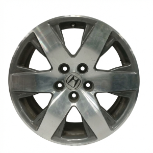 2012-2015 Honda Pilot Gray 18x8 6-Spoke Machined Charcoal Alloy Wheel (Used OEM)