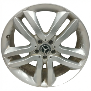 2013-2016 Mercedes-Benz GL450 Silver 20x8.5 10-Spoke Alloy Wheel (Used OEM)