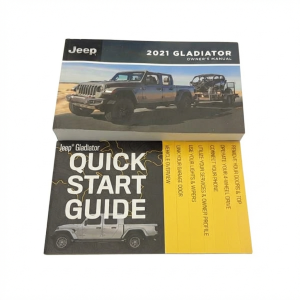 2021 Jeep Gladiator Owners Manual with Storage Cover (Used OEM)