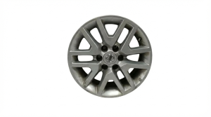 2014-2015 Nissan Xterra 16x7 6 Open V-Spoke Painted Silver Alloy Wheel (Used OEM)