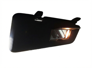 2023-2025 Dodge Hornet Black Sun Visor without HomeLink - Right (Passenger) (Used OEM)