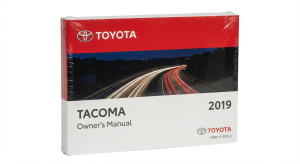 2019 Toyota Tacoma Owners Manual Without Cover (Used OEM)