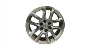 2018-2023 Chevrolet Traverse 10-Spoke Machined Silver Alloy Wheel (Used OEM)