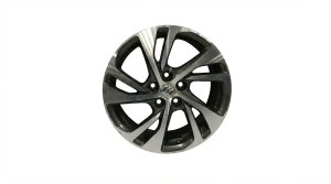 2021-2024 Buick Envision Silver 5 Split-Spoke Machined Charcoal Alloy Wheel (Used OEM)