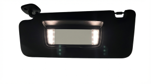 2020-2025 Cadillac CT4 Black Sun Visor - Left (Driver) (Used OEM)