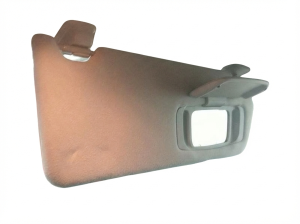 2008-2019 Toyota Sequoia Gray Sun Visor without Illuminated Vanity Mirror - Right (Passenger) (Used OEM)
