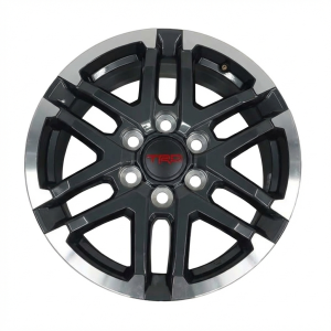 2024-2025 Toyota Tacoma Black 18x7.5 6 Y-Spoke TRD Sport Alloy Wheel (Used OEM)