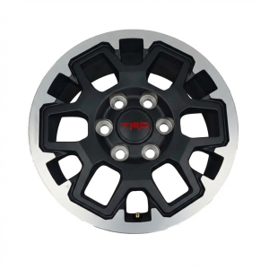 2024-2025 Toyota Tacoma Black 17x7.5 Black Machined Alloy Wheel (New OEM)