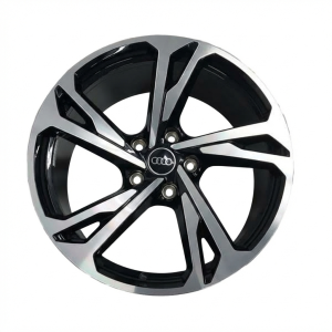 2022-2024 Audi e-tron GT Black 20x11 Machined Black Alloy Wheel (New OEM)