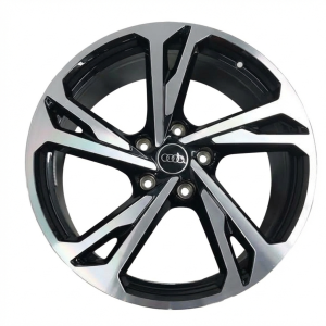 2022-2024 Audi e-tron GT Black 20x9 Machined Black Alloy Wheel (New OEM)