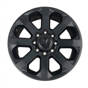 2019-2026 Ram 3500 Black 8-Spoke Matte Black Steel Wheel (Used OEM)