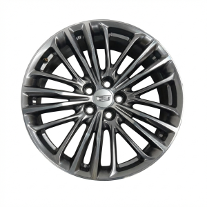 2019-2020 Cadillac CT6 Black 20x8.5 20-Spoke Machined Dark Hyper Alloy Wheel (Used OEM)