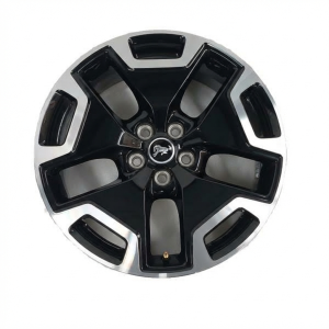 2021-2024 Ford Bronco Sport Black 18-inch 5 V-Spoke Machined Black Alloy Wheel (Used OEM)