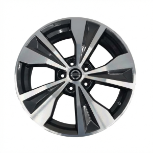 2019-2024 Nissan Murano Black 18x7.5 V-Spoke Machined Charcoal Alloy Wheel (New OEM)